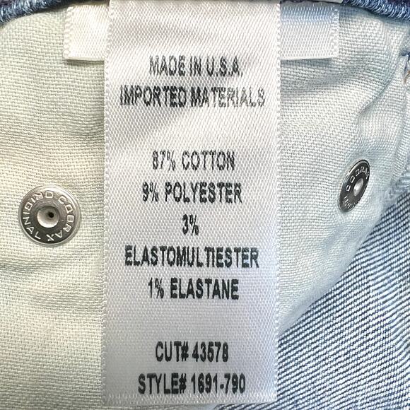 Citizens of Humanity Rocket High-Rise Jeans Size 26" Pearl Hems Stretch USA COH - Picture 12 of 12